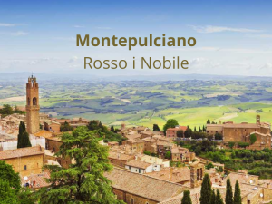Montepulciano Rosso i Nobile www